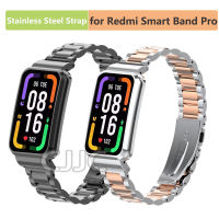 แถบโลหะกันน้ำสแตนเลสแบบคลาสสิกสำหรับ Redmi Smart Band Pro