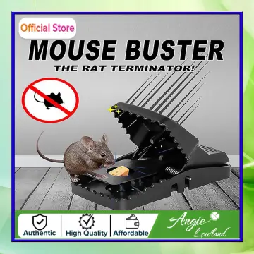 Highly Sensitive Bite Type Household Alloy Plastic Mouse Traps