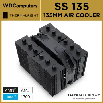 Thermalright Assassin X120 Refined SE CPU Air Cooler, 4 Heat Pipes, TL-C12C  PWM Fan, Aluminium Heatsink Cover, AGHP Technology, for AMD AM4/AM5/Intel