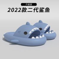 2023 Second generation female shark slippers summer fairy couple lovely ins tide men children wears outside wind cool sandals in the summer