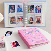 Kawaii A5 Binder Kpop ไอดอลรูปภาพการจัดเก็บหนังสือผู้ถือบัตรไล่ดาวอัลบั้มรูป Photocard เก็บหนังสือโรงเรียนเครื่องเขียน