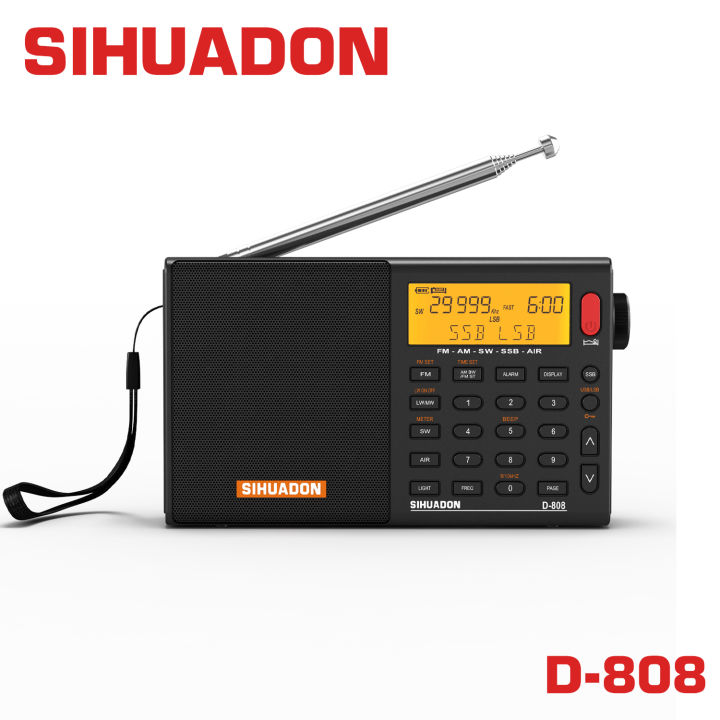 xhdata-d-808-fm-am-sw-ssb-airband-วิทยุแบบพกพา-วิทยุมัลติฟังก์ชั่นความไวแสงสูง
