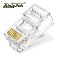 ☇ xintylink rj45 connector plug cat5 cat5e male utp modular terminal 8p8c network lan internet ethernet cable rg rj 45 jack 6U