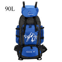 90L Outdoor Climbing Backpack Waterproof Men Women Sports Rucksack Hiking Bagpacks Camping Travel Bag