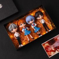 【CW】1Pc Can Chose 15cm Anime Asuka Langley School Uniform Figure Kaworu Nagisa Ikari Shinji PVC Collectiable Model Doll Toys Gifts