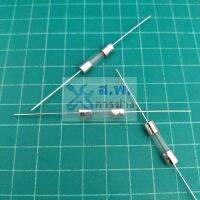 ฟิวส์ 2 ขา บัดกรี หางหนู หลอดแก้ว 5x20mm 250V T1A ถึง T20A #PG5x20T (1 ตัว)