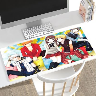 Anime Fruits Basket Mousepad Mouse Mat Gaming Accessories Keyboards Computer Mats XXL Mouse Pad Gamer Non-slip Mausepad Play Mat