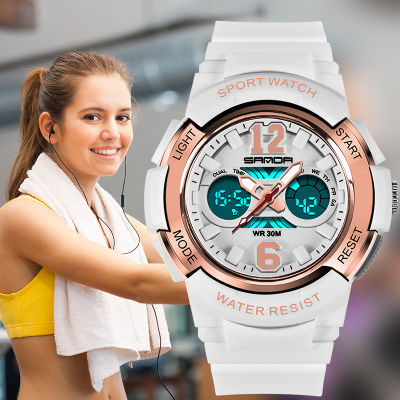 Fashion New Women Sports Watch G Waterproof Digital Led Ladies Shock Military Electronic Army Wristwatch Clock Girl Reloj Watch