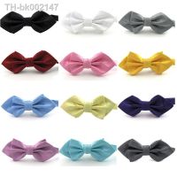 ๑﹍✺ NEW Classic Bowtie Fashion Neckwear Adjustable Men Bow Tie For Wedding Solid Color Polyester Suits Bowties for Men