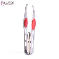 ♗  1pc Stainless Steel LED Illuminated Eyebrow Clip Non-slip Eyebrow Tweezers Clipper Trimming Hair Removal Clamp Makeup BeautyTool