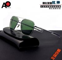 [LWF HOT]¤♞ Aviation Pilot Sunglasses Men Women 2021 Vintage Brand Designer American Army Military Optical AO Sun Glasses de sol masculino