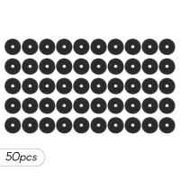 50pcs Guitar Strap Felt Button Washers Locks Blocks Guitar Parts Accessories