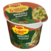 แม็กกี้ พาสต้าซอสบรอกโคลี แบบถ้วย กึ่งสำเร็จรูป 50 กรัม - Maggi 5 Minuten Pasta Broccoli Cup 50g Nudeltopf