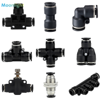 【CW】High Quality Black Pneumatic Fitting Connector Tube Air Quick Fittings 1416 HVFF PZA PM