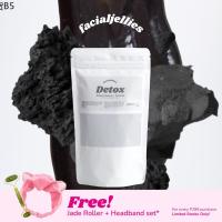 ✧facial jellies Minis DETOX Charcoal Cleansing Facial Powder Jelly Mask Skin Care for Blackheads 100g➳