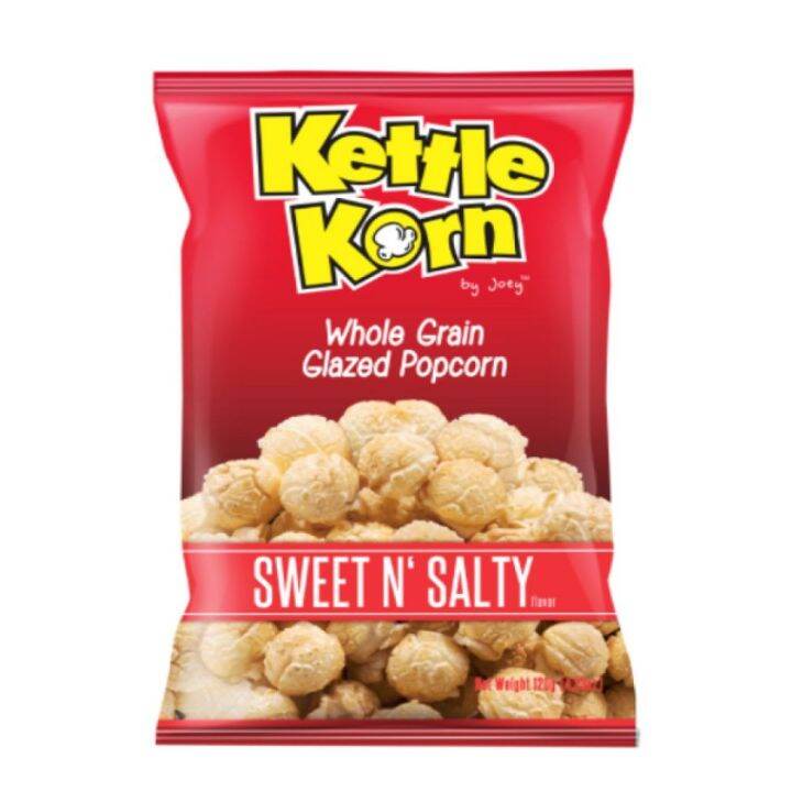 Kettle Korn Whole Grain Glazed Popcorn Sweet N' Salty 120g Lazada PH