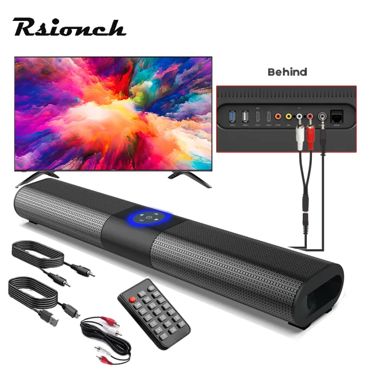 Home Theater Bluetooth Soundbar Portable Speakers TV Echo sound bar