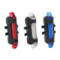 ✉◎ Bicycle Rear LED Light LED Bicycle Rear Tail Light USB Rechargeable Mountain Bike Lamp Waterproof Light Bicycle Accessories