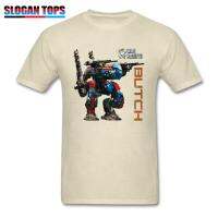 Coolest Men T Shirts Wr Butch V4 Punk Tshirt War Robots Printed On Mens Clothes Green Hipster Gamer Tees 3Xl