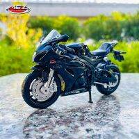 MSZ 1:18รถจักรยานยนต์ GSX-R1000 Suzuki รถของเล่นของขวัญโมเดลมอเตอร์ไซค์อัลลอยจำลองที่ได้รับอนุญาต