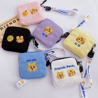 ?กระเป๋าลิปสติกจิ๋วผ้าใบ Dompet Koin เสื้อผ้าน่ารักการ์ตูนสุดสร้างสรรค์ใหม่เคสการ์ดพกพาสำหรับผู้ชายและผู้หญิง