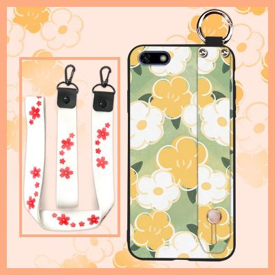 Lanyard armor case Phone Case For Huawei Y5 2018/Honor 7s/8 Lite Soft Anti-knock Anti-dust Back Cover cartoon Original