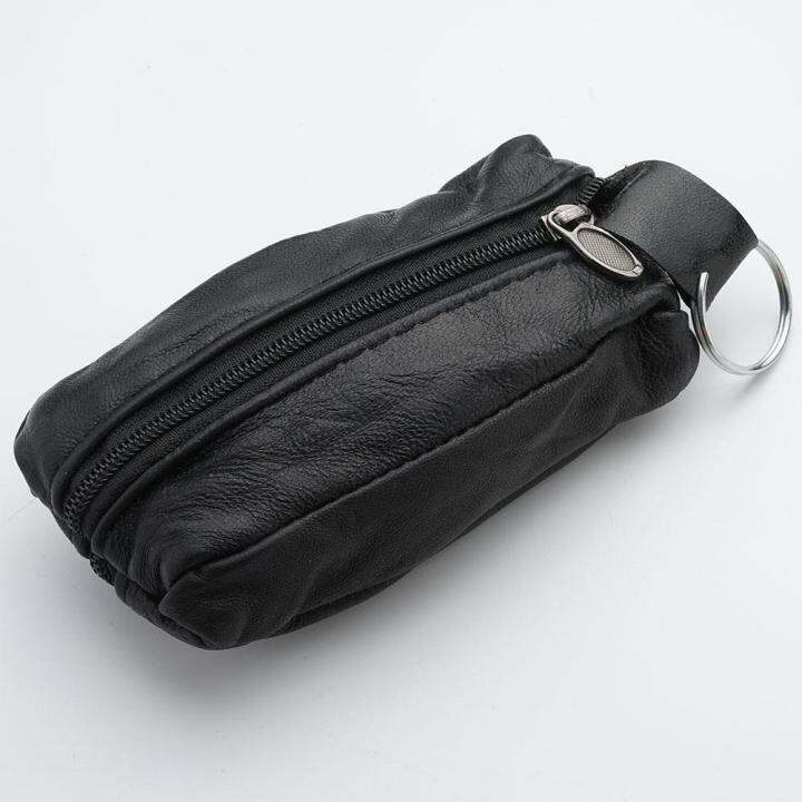 mens-amp-ladies-small-soft-real-leather-coin-purse-pouch-case-two-zips-key-e8h2