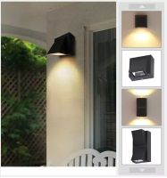 LED Wall Lamp IP65 Outdoor Waterproof Garden Porch Lighting Lamp 5W 10W Modern Simple Aluminum Indoor Wall Light