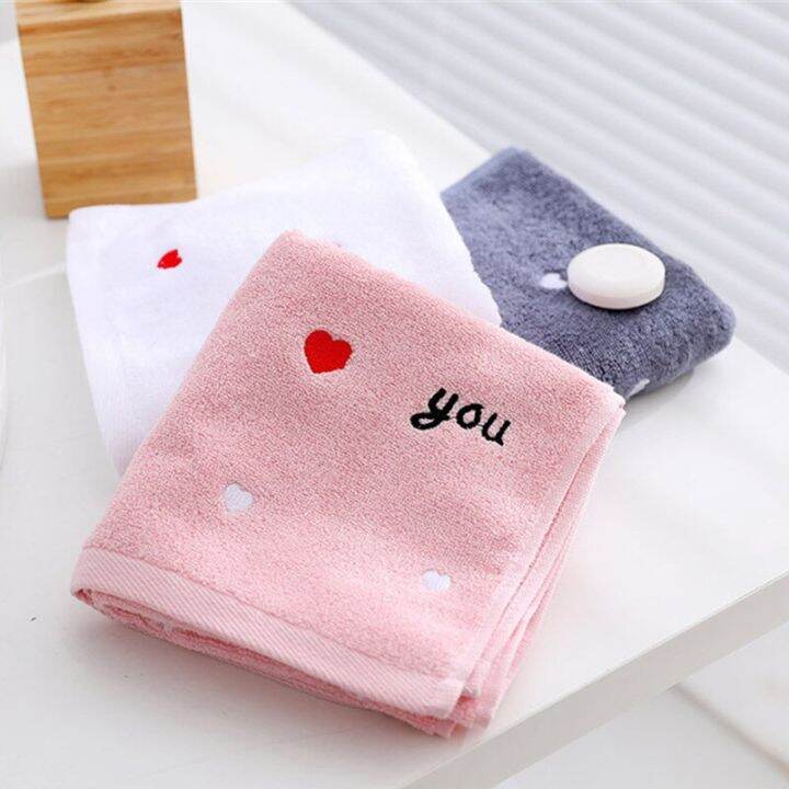 1pc-34x74cm-soft-cotton-i-love-you-embroidery-bathroom-adult-hand-towel-wedding-party-gift