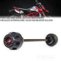 REG สำหรับ DUCATI Hypermotard 950 939 1100 820ตัวเลื่อนป้องกันการชนกัน821 SPS EVO RVE เพลาล้อด้านข้างด้านหน้ารถจักรยานยนต์ S26โฟมกรองสารชีวเคมี