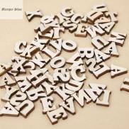 MARQUE 100Pcs Craft Home Decor Flatback Miniatures Alphabet English Letter