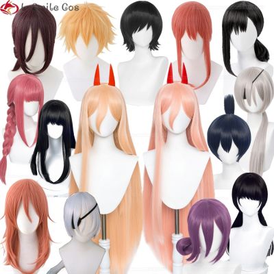 High Quality Anime Chainsaw Man Cosplay Wigs Reze Angel Devil Quanxi Makima Power Hayakawa Aki Denji Heat Resistant Hair Wigs