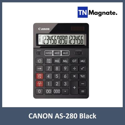 [เครื่องคิดเลข] CANON AS-280 Black