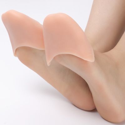 ✗✷ 1Pair Silicone Forefoot Pads Toe Separator Cushion Pad Pain Relief Shoes Insoles Finger Toe Hallux Valgus Corrector Gel Pad Foot