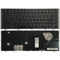 NEW US laptop keyboard for HP Probook 4440 4441 4446 4441S 4445s 4440s 4446S English gray frame 701282-001 NSK-CB2SW 01