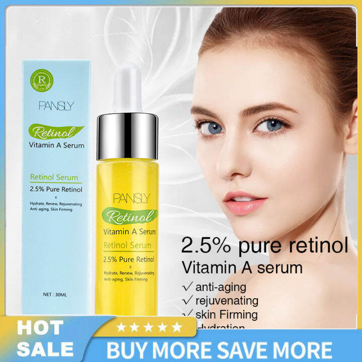 Retinol Facial Serum Antiaging Remove Wrinkles Relieve Fine Lines