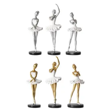 Ballet Girl Statue Modern Creative Desk Ornament for Bookshelf