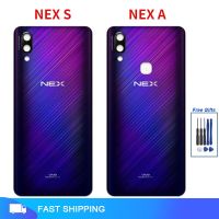 ใหม่ฝาหลังสำหรับ VIVO NEX S Nex A 1805ฝาหลังปิดโทรศัพท์หลังประตูเคสอะไหล่กระจกหลัง