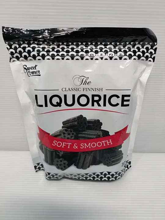 Classic Finnish Liquorice soft & smooth 300 g, perinteinen suomalainen  lakritsi 