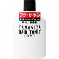 ✧ Yanagiya Medicated Formula Hair Tonic 240ml เวชสำอางช่วยป้องกันการเกิดรังแคและอาการคันบนหนังศีรษะ ปราศจากน้ำหอม