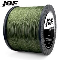 JOF X4พีอีไลน์4เส้น1000เมตร500เมตร300เมตรสายตกปลาตกปลาในมหาสมุทรเอ็นตกปลาสายที่แข็งแกร่งมาก120LB 10LB