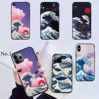 56FFA great wave อ่อนนุ่ม High Quality ซิลิโคน TPU Phone เคสโทรศัพท์ ปก หรับ iPhone 7 8 11 12 13 14 Pro XS Max SE X XR Plus SE