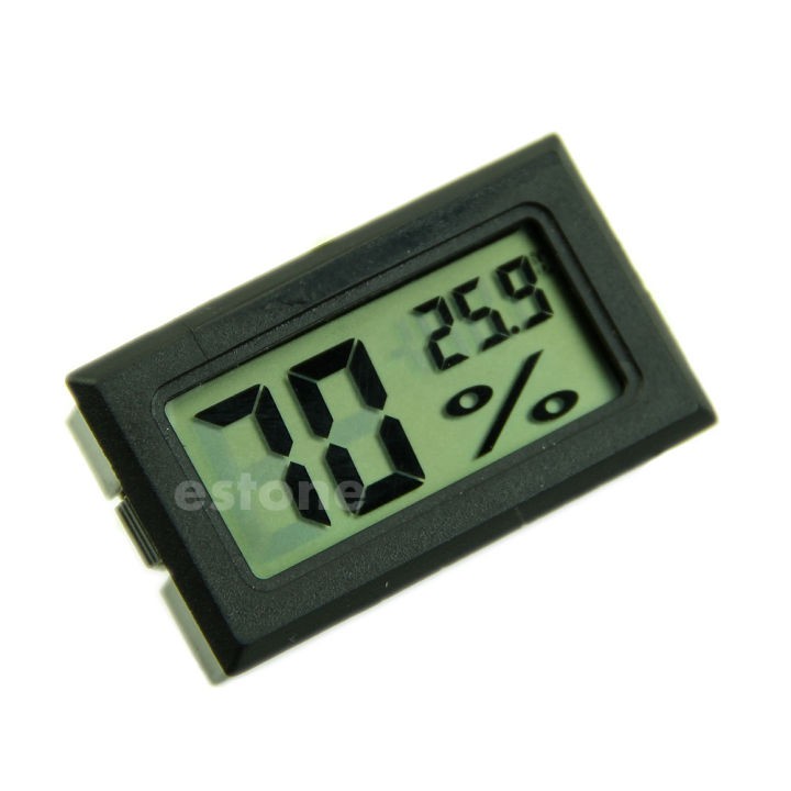 new-hygrometerเครื่องวัดอุณหภูมิดิจิตอลlcdตัววัดอุณหภูมิความชื้น10-99-rh
