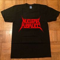 2023 newRARE-DEADSTOCK VTG 80s nuclear assault T shirt Hang The Pope Brutal limited ed