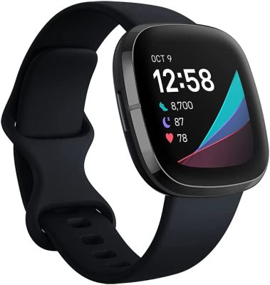 Fitbit Sense Smartwatch ขั้นสูงพร้อมเครื่องมือเพื่อสุขภาพหัวใจ