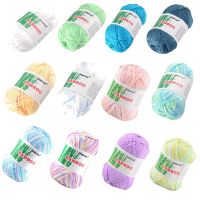 TPRPYN 12pcs total 600g hand knitting Bamboo cotton Yarn Crochet hand knit yarn  line to knit for crocheting threads handmade Knitting  Crochet