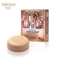 VOODOO CLEOPATRA WHITE SOAP สบู่สมุนไพร ทำความสะอาดผิวหน้าและผิวกายให้ผิวสะอาดใสอย่างเป็นธรรมชาติ 70g.