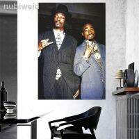 ☒● สอดรู้สอดเห็น Dogg และ Tupac 2PAC อธิษฐานดาวติดกำแพงดนตรีแร็ปรูปภาพศิลปะผ้าใบวาดภาพโปสเตอร์พิมพ์ห้องนั่งเล่นตกแต่งบ้าน