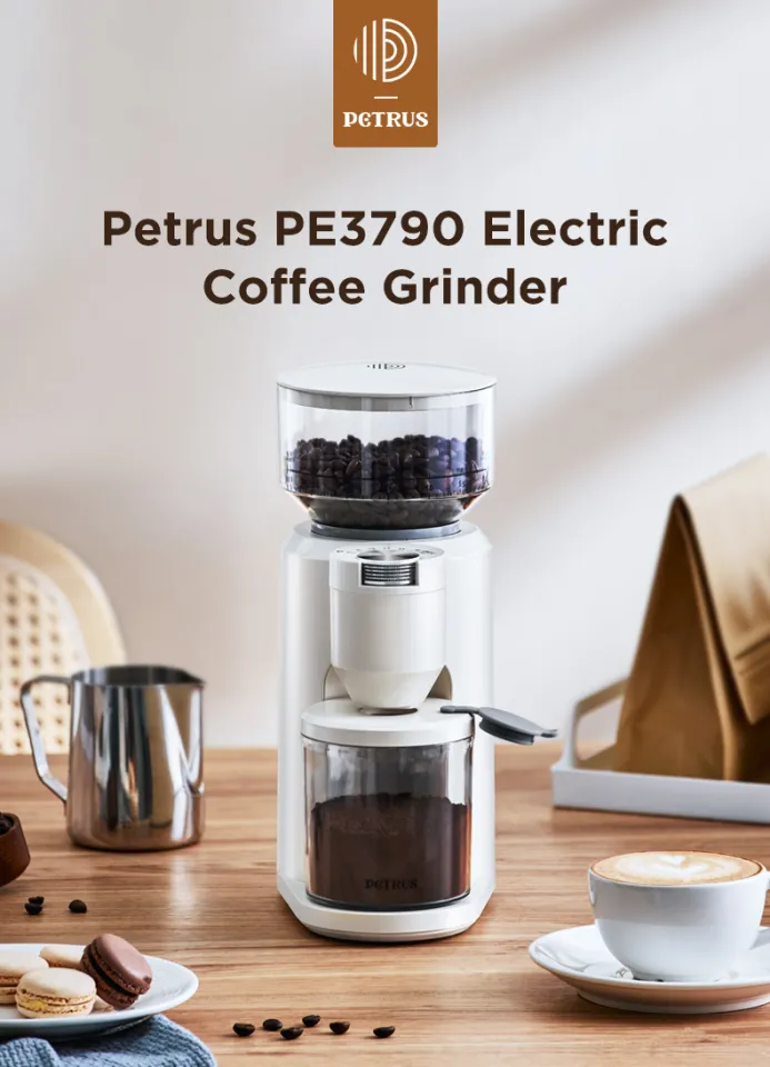 Electric shop coffee press