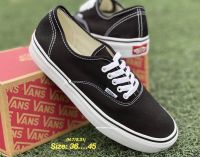 Vans รองเท้าผ้าใบผูกเชือกพร้อมกล่อง